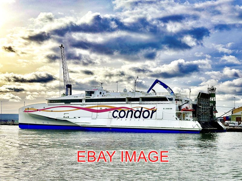 PHOTO CONDOR LIBERATION POOLE QUAY BERTHED AT POOLE QUAY SIDE OF