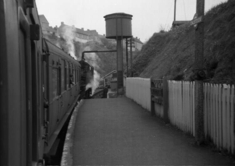 PHOTO GWR CALSTOCK RAILWAY STATION IN 1962 PLYMOUTH DEVONPORT AND SOUTH